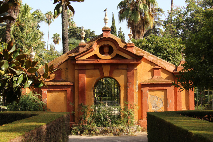 Jardins anglais de l'Alcazar, Séville © Pierre Aimar