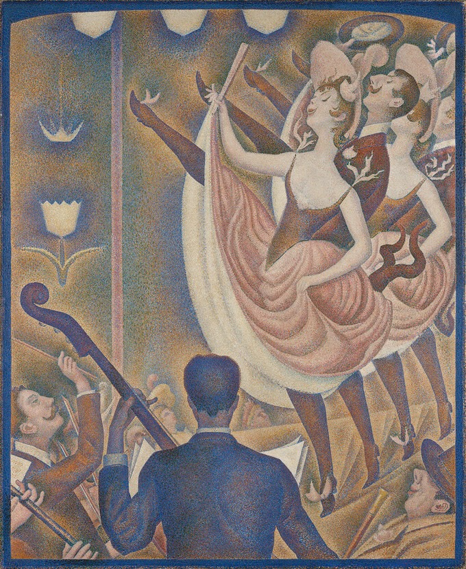 Georges Seurat, 'Chahut', 1889-90 © Collection Kröller-Müller Museum, Otterlo, the Netherlands. Photographer- Rik Klein Gotink Georges Seurat, 'Chahut', 1889-90 © Collection Kröller-Müller Museum, Otterlo, the Netherlands. Photographer- Rik Klein Gotink
