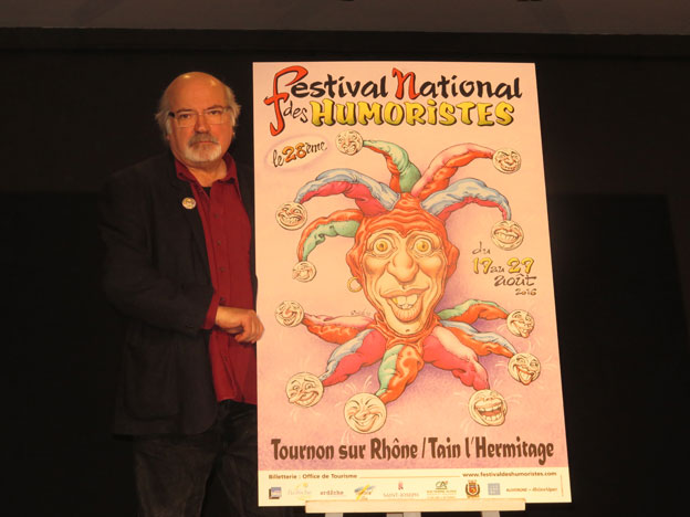 Jean Solé présente son affiche Jean Solé présente son affiche