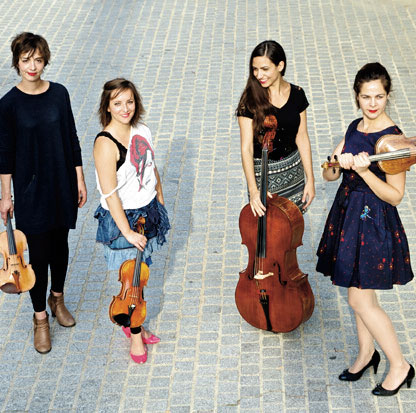 Quatuor Zaïde © Neda Navaee