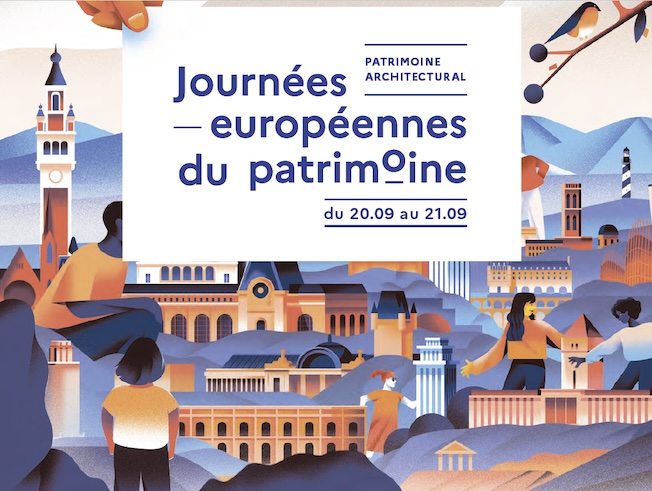 Les Journées européennes du patrimoine, de retour pour une 42e édition ! les 19, 20 et 21 septembre 2025