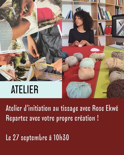 Paris. Maison Gacha : nouvel atelier d’initiation au tissage avec Rose Ekwé 