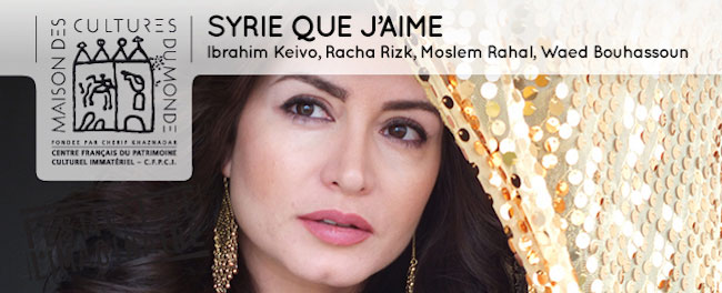 Syrie que j'aime - quatre concerts à l'Opéra de Lyon en mars et avril 2016