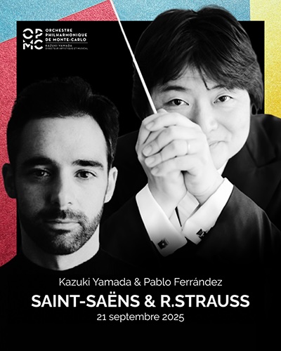 Orchestre philharmonique de Monte-Carlo : uouverture de saison le dimanche 21 septembre 2025 Orchestre philharmonique de Monte-Carlo : uouverture de saison le dimanche 21 septembre 2025