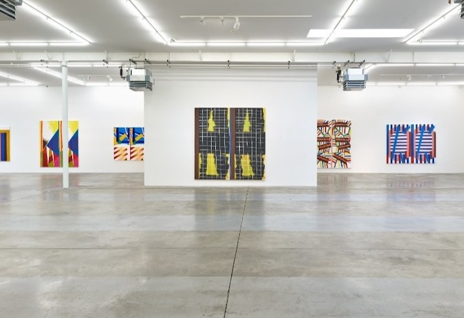Bernard Piffaretti, Vue d'exposition © Remi Villaggi