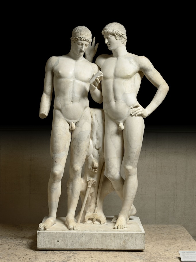 Oreste et Pylade. 1er siècle après J.-C... Musée du Louvre © GrandPalaisRmn (musée du Louvre) / Hervé Lewandowski