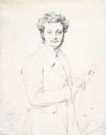 Jean Auguste Dominique Ingres. Portrait de Luigi Calamatta  © Musée de la Vie romantique / Roger-Viollet