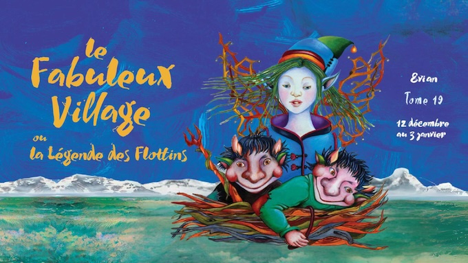 Un Noël écoresponsable de feu et de bois à Évian avec les Flottins. Du 12 décembre 2025 au 3 janvier 2026
