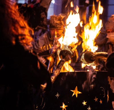 Un Noël écoresponsable de feu et de bois à Évian avec les Flottins. Du 12 décembre 2025 au 3 janvier 2026