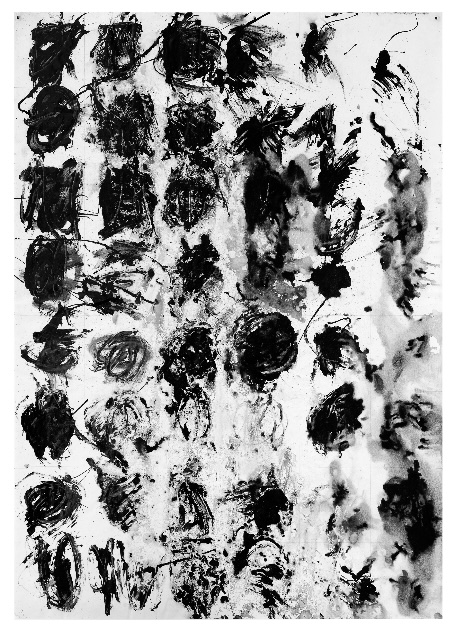 Entre 1983 et 1984, laque glycérophtalique,130x92cm, Georges Adilon (1928-2009)  Collection de la famille Adilon Entre 1983 et 1984, laque glycérophtalique,130x92cm, Georges Adilon (1928-2009)  Collection de la famille Adilon