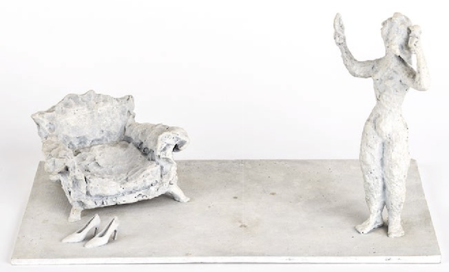 Chaussures, Circa 2000, Bronze. Fonderie Arte 6, Madrid, n°1/3, 20 x 36 x 21 cm.