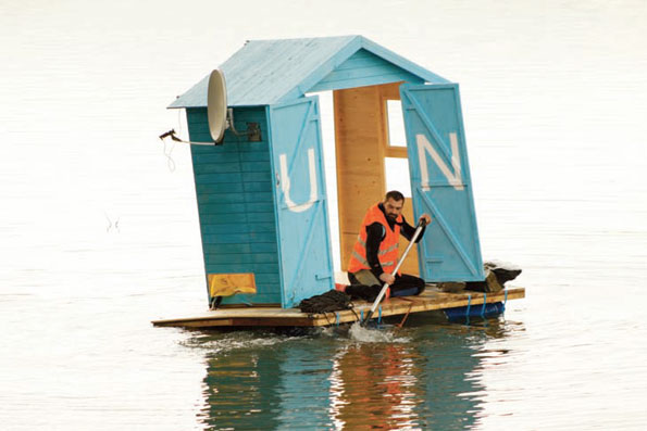 Gilles Desplanques, U-N Rescue, 2009 Gilles Desplanques, U-N Rescue, 2009