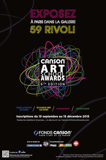 Les lauréats de la 6e édition des Canson® Art School Awards s’exposent au 59Rivoli, en plein coeur de Paris ! Les lauréats de la 6e édition des Canson® Art School Awards s’exposent au 59Rivoli, en plein coeur de Paris !