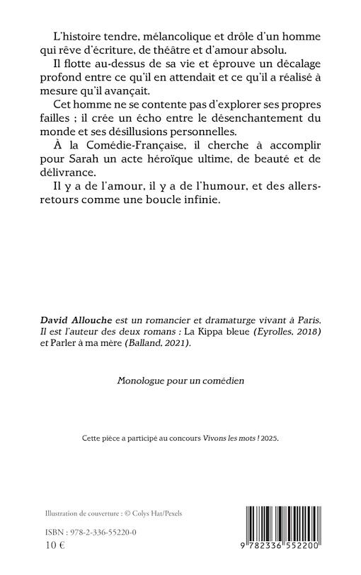  Pieds nus, de David Allouche - Harmattan 