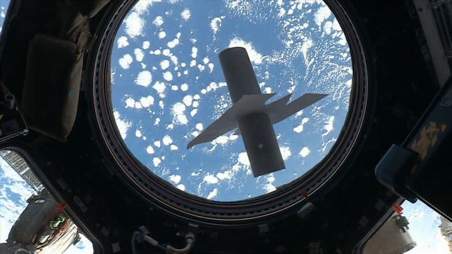 Eduardo KAC. Télescope intérieur, 2017. Vidéo, 12 minutes. Collection de l’Observatoire de l’Espace du CNES