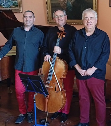 Trio BAC - Stéphane BERTOLINA (Piano, Arrangements), Gilles ALAMEL (Batterie), Yannick CALLIER (Violoncelle)