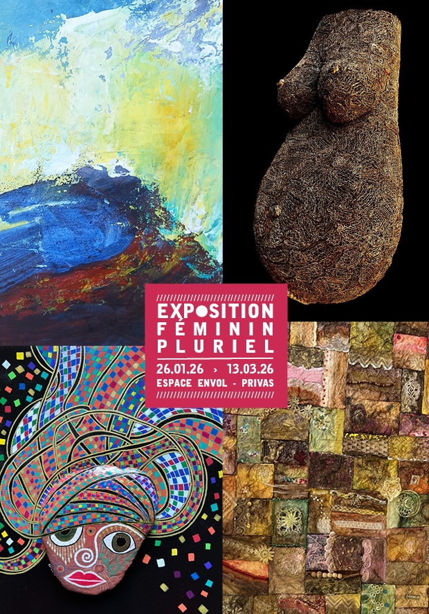 Privas, Espace Envol : Exposition Féminin Pluriel du 26 janvier au 13 mars 2026