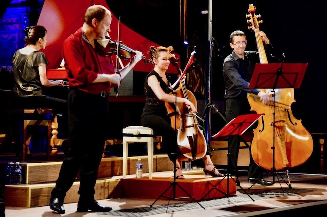 David Plantier, violon, Annabelle Luis, violoncelle, Ludovic Coutineau, contrebasse