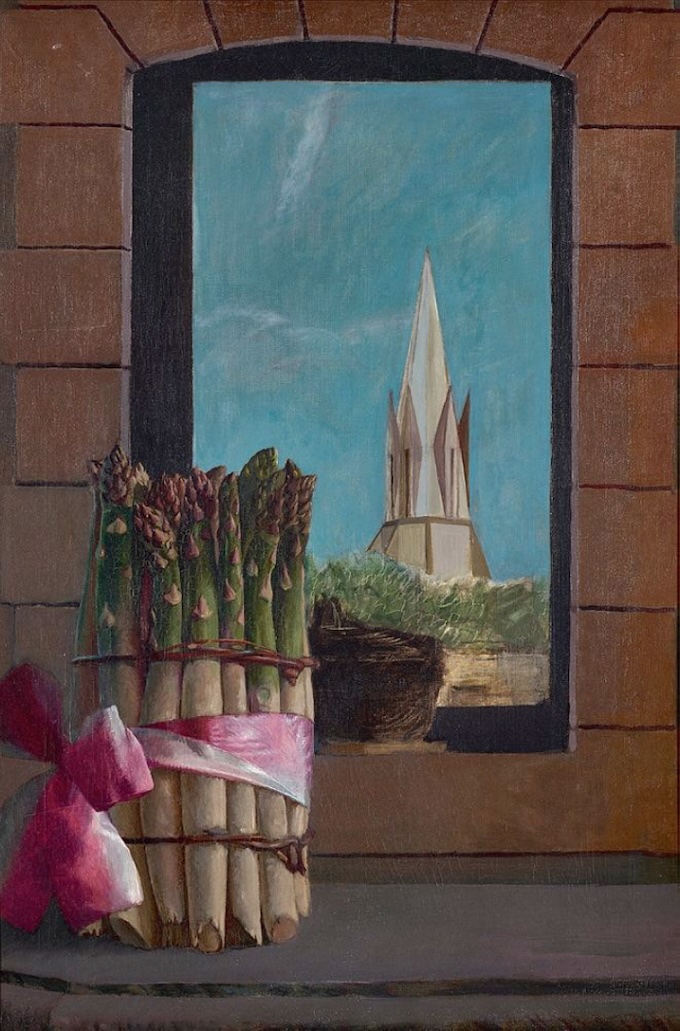 Pierre Roy. Les asperges (c. 1935). Huile sur toile, 73 x 50 cm