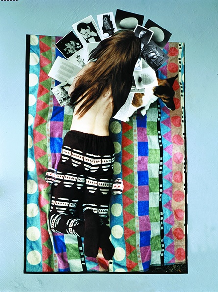 Rosemarie TROCKEL, "Leben heiBt Strumpfhosen stricken", 1998, © Adagp, Paris, 2026