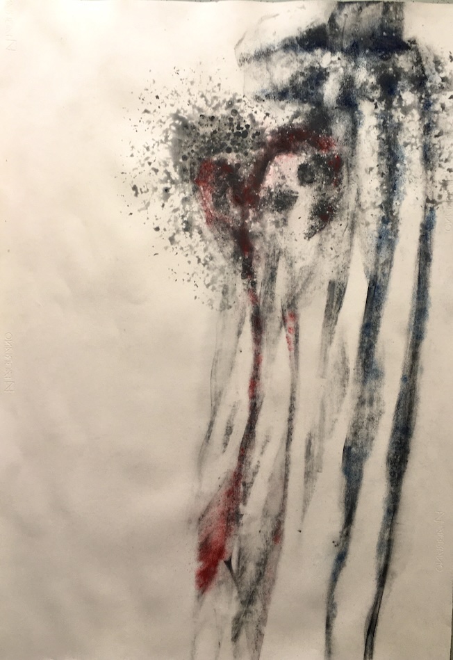 Nora Herman. Peinture I - 100x70 cm - 2023