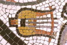 Mosaïque romaine (détail) Mosaïque romaine (détail)