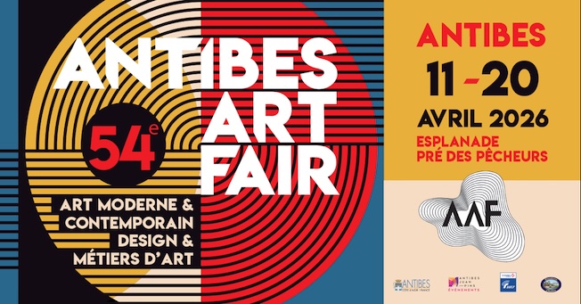54e édition du Salon Antibes Art Fair du 11 au 20 avril 2026