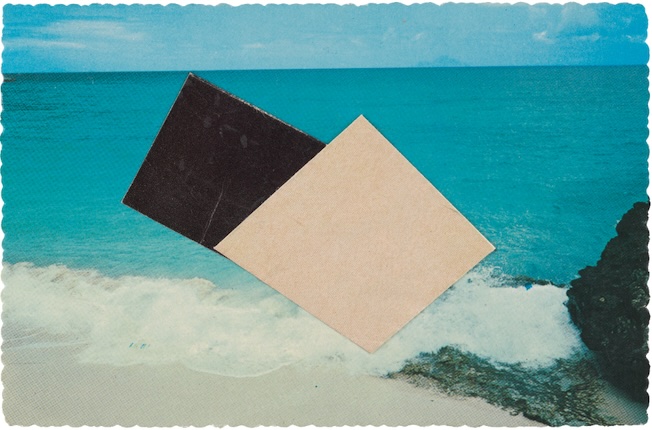 Ellsworth Kelly, Long Bay Beach (study for White and Dark Gray Panels I), 1977 © Ellsworth Kelly Studio