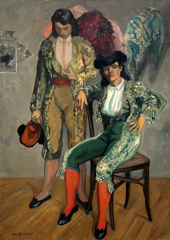 Yves Brayer-B0591-Les femmes toreros, 1949, Huile sur toile 162x114cm (100P), Collection particulière, © ADAGP, Paris 2026.tif