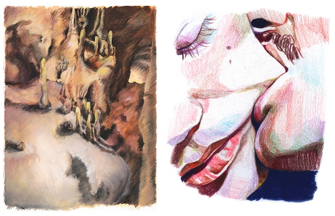 Grotte, 2025 © Louise CHOTARD / Indice Labiale, 2024 © Tallulah BOISSEAU