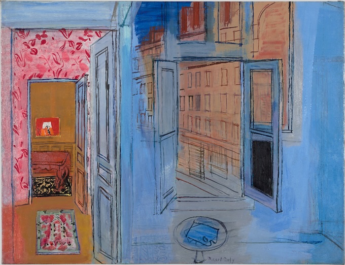 Raoul Dufy, L’Atelier de l’impasse Guelma, 1935/1952 - Huile sur toile - 89 x 117 cm - Legs de Mme Raoul Dufy en 1963 - Collection Centre Pompidou, Paris - Musée national d’art moderne - Centre de création industrielle