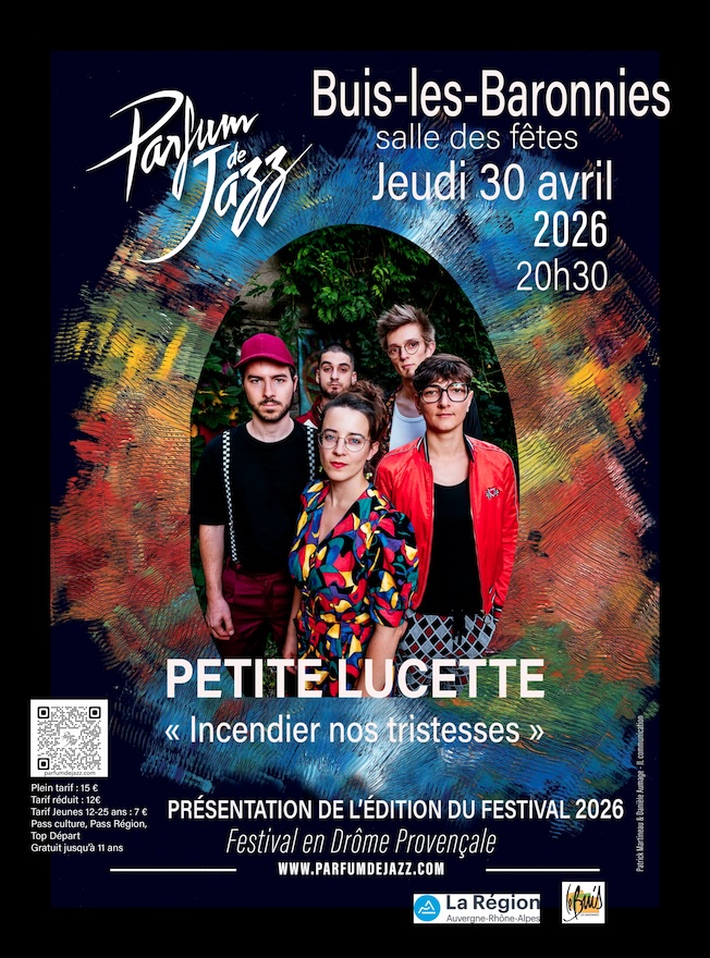 Drôme. Festival Parfum de Jazz 2026. Avant première les 25 et 30 avril 2026