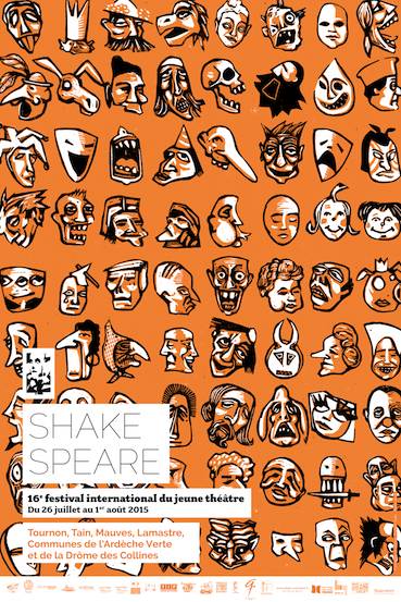 Festival Shakespeare, 17e édition ! à Tournon sur Rhône du 23 au 29 juillet 2016