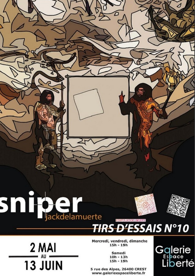 Crest, GEL Galerie Espace Liberté : « TIRS D'ESSAIS No 10 ». Du 2 Mai au 13 Juin 2026