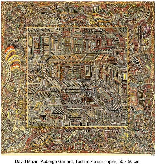 Paris, Galerie Cecilia F : David Mazin, première exposition solo. Du 5 au 31 mai 2026