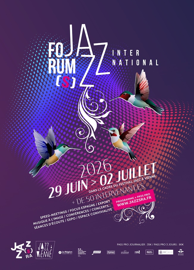Vienne, Forum Jazz International – 2° édition du lundi 29 juin au jeudi 2 juillet 2026