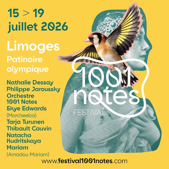 Limoges. Festival 1001 notes, 21ème édition du 15 au 19 juillet 2026