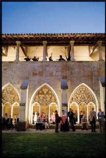 Concert au cloître de l'abbaye d'Ambronay