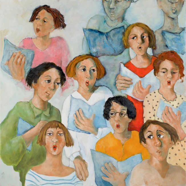 Ailhon (07) : Anette Pral, « Scènes de vie ». Exposition du 10 au 22 Juin 2026