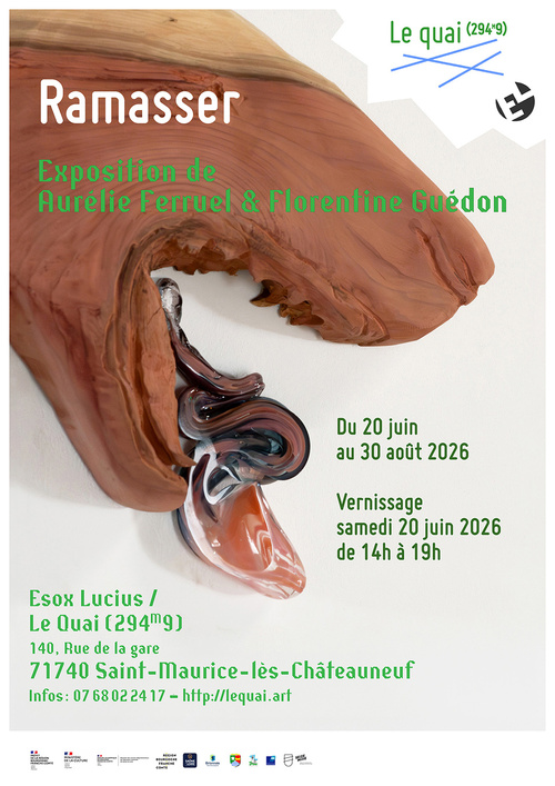 « Ramasser », exposition d'Aurélie Ferruel et Florentine Guédon du 20 juin au 30 août 2026 « Ramasser », exposition d'Aurélie Ferruel et Florentine Guédon du 20 juin au 30 août 2026