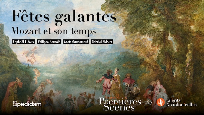 « Fêtes galantes : Mozart et son temps ». Ensemble Premières Scènes : le nouveau tremplin de l'excellence musicale en tournée nationale