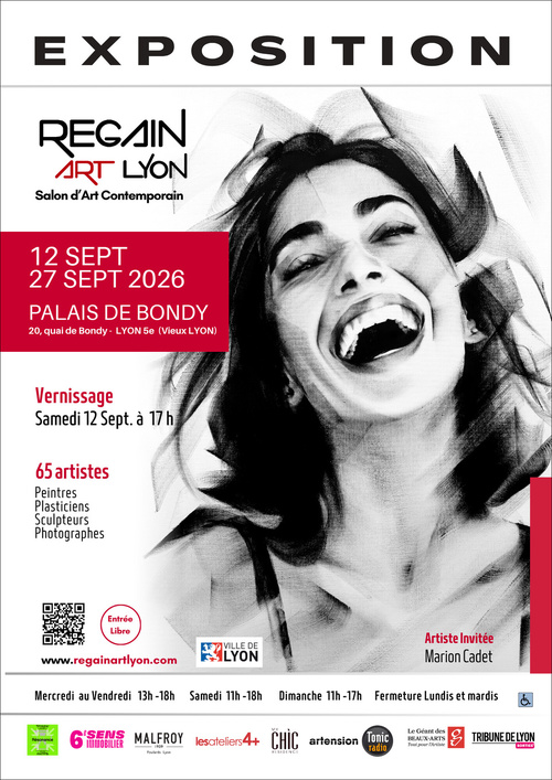 Lyon, Salon Regain Art du 12 au 27 Septembre 2026 Lyon, Salon Regain Art du 12 au 27 Septembre 2026