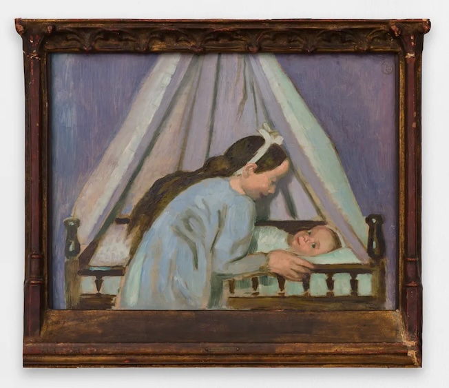 Maurice Denis, 1870-1943. Le berceau du petit frère, c. 1915. Huile sur carton. 37 x 48,5 cm. © Maurice Denis