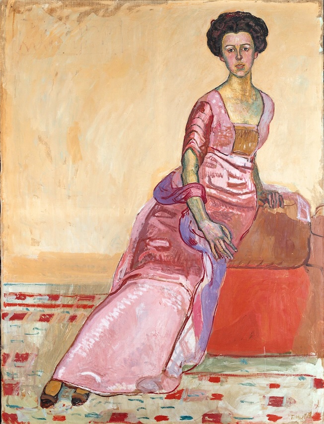 Portrait de Gertrud Müller par Ferdinand Hodler, 1911. Crédit : Kunstmuseum Solothurn, Dübi Müller-Stiftung. Crédit photo : Kunstmuseum Solothurn