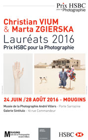 Christian Vium et Marta Zgierska: lauréats du Prix HSBC pour la photographie 2016 du 24 juin au 28 août 2016 Christian Vium et Marta Zgierska: lauréats du Prix HSBC pour la photographie 2016 du 24 juin au 28 août 2016