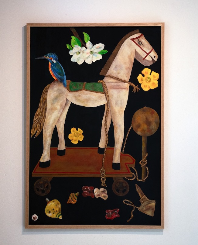 Le trotteur et la toupie © Géraldine Kosiak