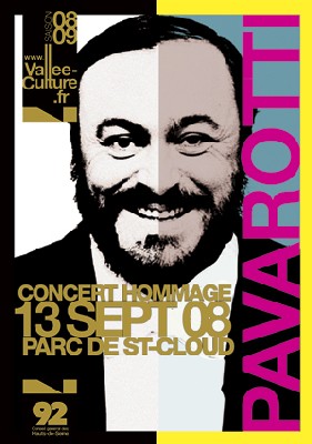 Hauts-de-Seine : Hommage à Pavarotti à l’occasion du 1er anniversaire de la mort de l’artiste.  Samedi 13 septembre à partir de 20h30