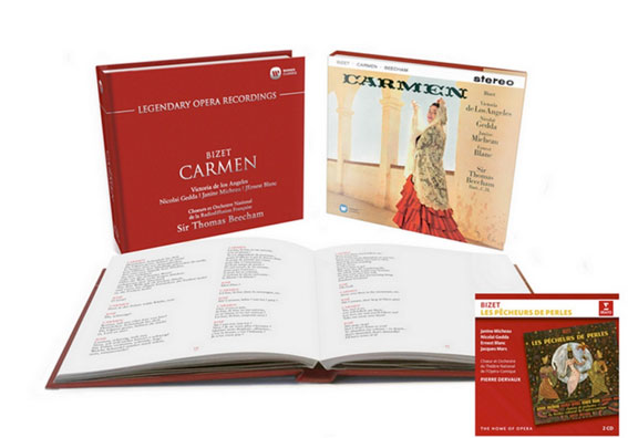 Carmen et les Pêcheurs de perles en réedition chez Warner Classics. Par Christian Colombeau