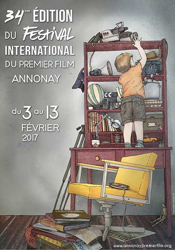 La 34e édition du Festival International du Premier Film d'Annonay aura lieu du 3 au 13 février 2017