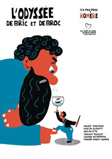 L’Odyssée d’Homère « de bric et de broc », à la Comédie-Saint Michel, Paris, jusqu'en août 2017